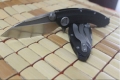 山猪版-美国微技术Microtech Whaleshark鲸鲨折刀（G10拉丝D2钢）
