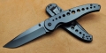 正品卡秀Kershaw 1655BLK Vapor III线锁超薄折刀