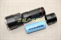 JKK26一体仓26650电池T6-L2强光手电筒可选配USB充电移动电源